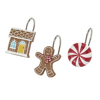 Avanti 12 pc Holiday Shower Hook Set