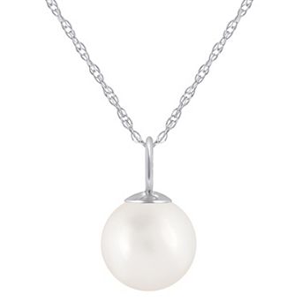 Celebration Gems Sterling Silver 6 mm Sphere Gemstone Pendant Necklace