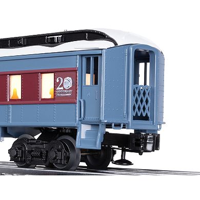 Lionel Warner Bros. The Polar Express 20th Anniversary Coach Car with White Roof