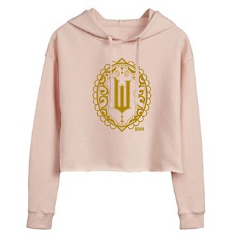 Juniors' Wicked Logo Cropped Hoodie