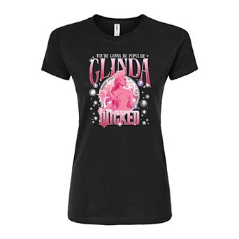 Juniors' Wicked Glinda Popular Fitted Tee