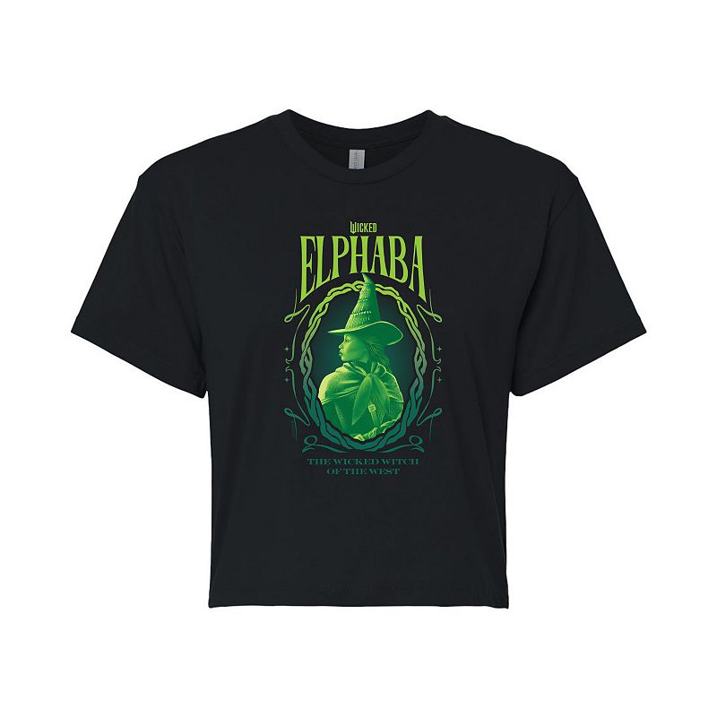 UPC 198848116929 - Juniors' Wicked Elphaba Wicked Witch Cropped Tee ...