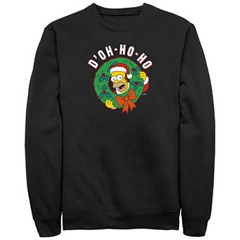 Big & Tall The Simpsons Homer D'Oh Ho Ho Graphic Fleece