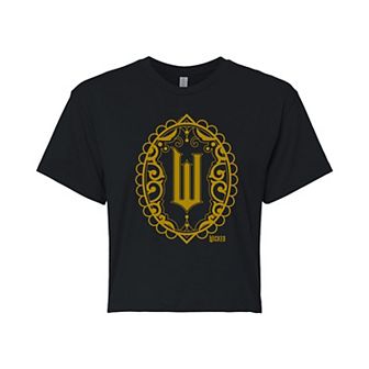 Juniors' Wicked Logo Cropped Tee