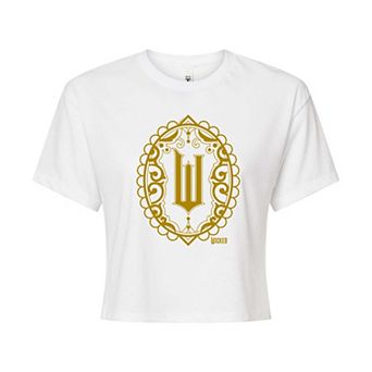 Juniors' Wicked Logo Cropped Tee