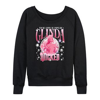 Women's Wicked Glinda Popular French Terry Long Sleeve Tee