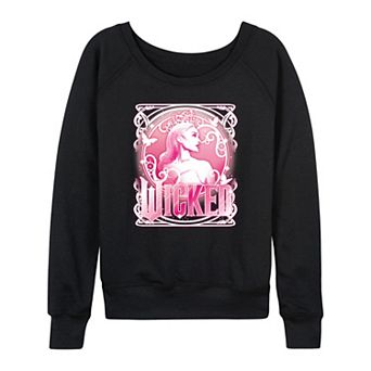 Women's Wicked Glinda Portrait French Terry Long Sleeve Tee