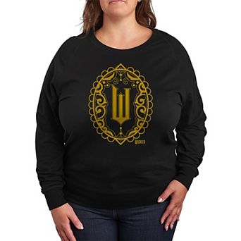 Plus Size Wicked Logo French Terry Long Sleeve Tee