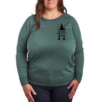 Plus Size Wicked Elphaba French Terry Long Sleeve Tee