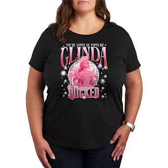 Plus Size Wicked Glinda You're Gonna Be Popular Tee