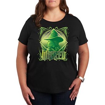 Plus Size Wicked Elphaba Portrait Tee