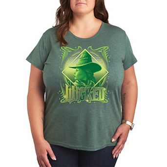 Plus Size Wicked Elphaba Portrait Tee
