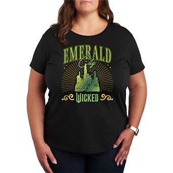 Plus Size Wicked Emerald City Tee