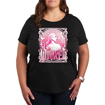 Plus Size Wicked Glinda Portrait Tee