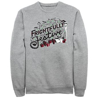 Disney's The Nightmare Before Christmas Frightfully Festive Men's Graphic Fleece