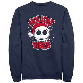 Disney's The Nightmare Before Christmas Jack Holiday Vibes Men's Graphic Fleece
