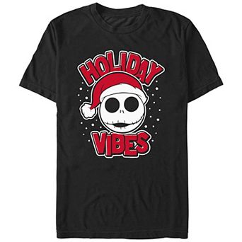 Disney's The Nightmare Before Christmas Jack Holiday Vibes Men's Graphic Tee