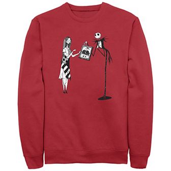 Disney's The Nightmare Before Christmas Santa Claus Portrait Men's Graphic Fleece