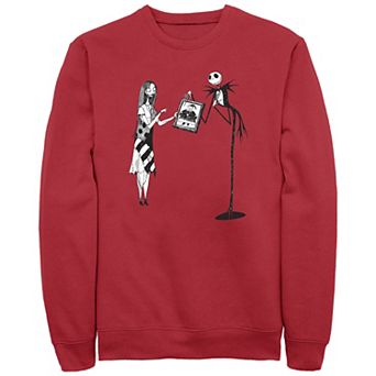 Disney's The Nightmare Before Christmas Santa Claus Portrait Men's Graphic Fleece