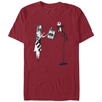 Disney's The Nightmare Before Christmas Santa Claus Portrait Men's Graphic Tee