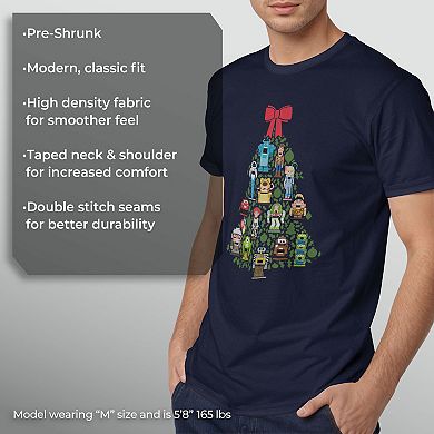 Disney / Pixar's Multi Franchise Nutcracker Tree Men's Graphic Tee
