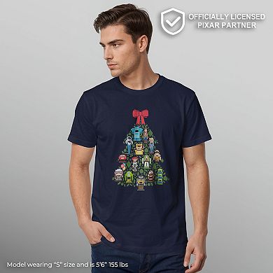 Disney / Pixar's Multi Franchise Nutcracker Tree Men's Graphic Tee