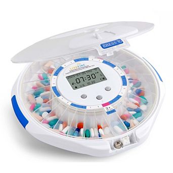 Livefine Smart Wifi Automatic Pill Dispenser, 28-day Medication Organizer With Lock Key