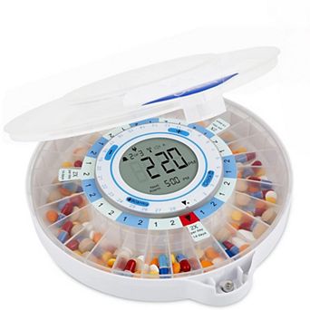 Live Fine Smart Automatic Pill Dispenser with Wifi, Travel Organizer Box