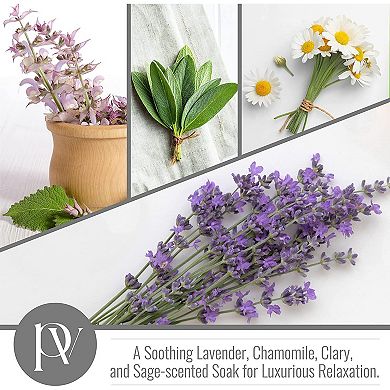 Pavelle 2 lbs. Dead Sea Foot Soak, Natural Bath Salts & Minerals For Tired Feet