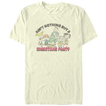 Men's Rugrats Ain't Nothing But A Christmas Party Graphic Tee
