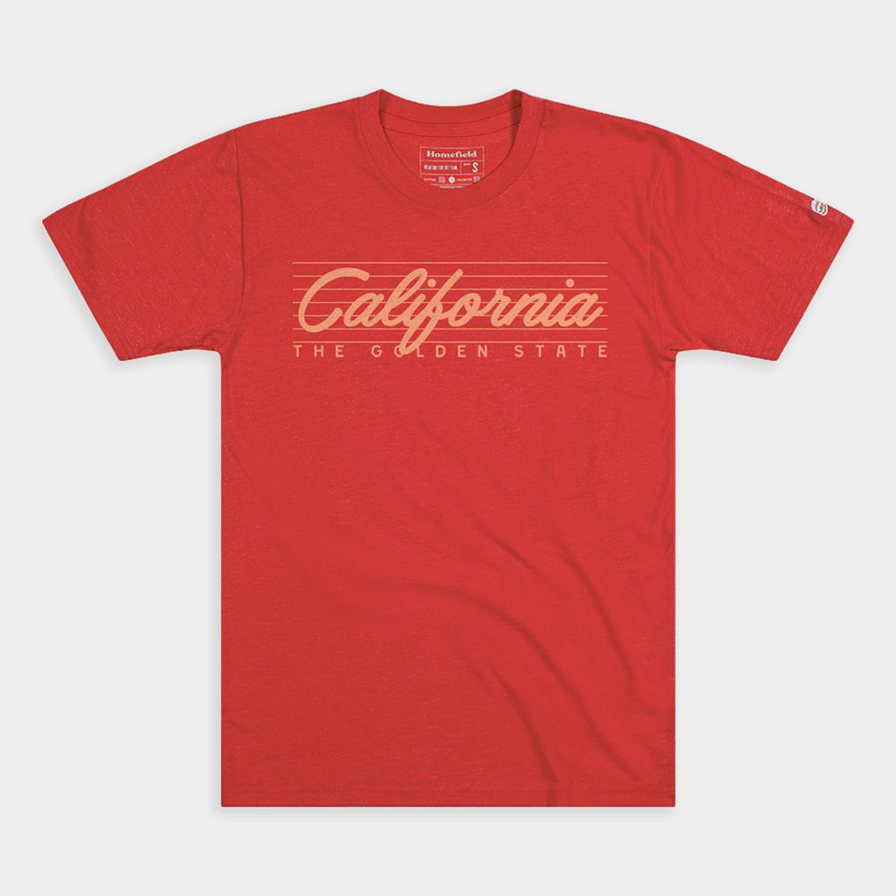Men's Homefield California Script T-Shirt