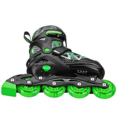 Roller Derby Stryde Lighted Youth Adjustable Skates