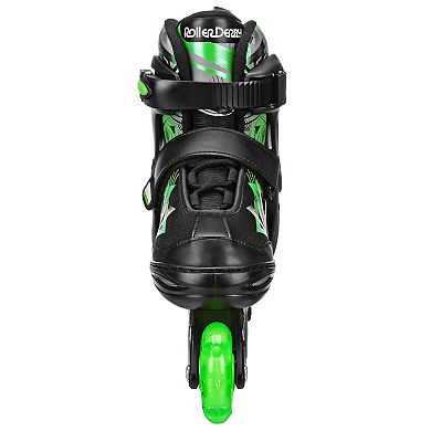 Roller Derby Stryde Lighted Youth Adjustable Skates