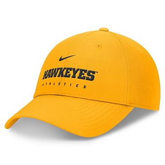 Men's Nike Gold Iowa Hawkeyes 2024/25 On-Field Club Performance Adjustable Hat