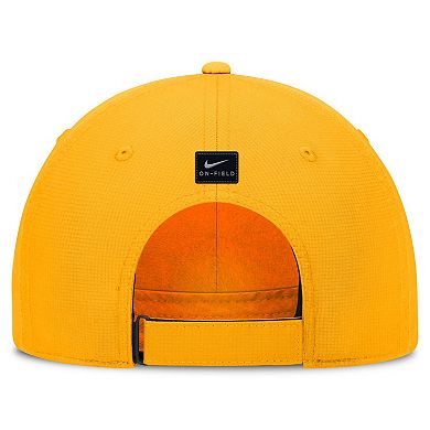 Men's Nike Gold Iowa Hawkeyes 2024/25 On-Field Club Performance Adjustable Hat