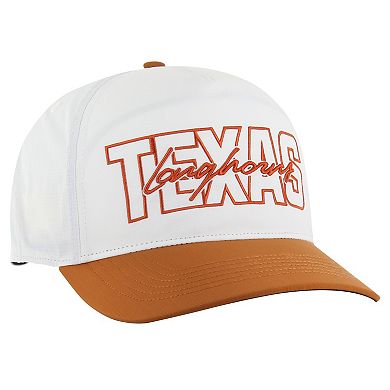 Men's '47 White Texas Longhorns Lineman Hitch Adjustable Hat