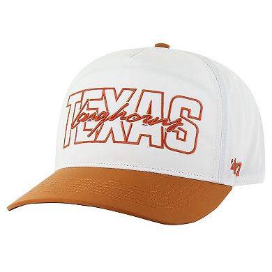 Men's '47 White Texas Longhorns Lineman Hitch Adjustable Hat