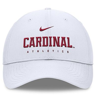 Men's Nike White Stanford Cardinal 2024/25 On-Field Club Performance Adjustable Hat
