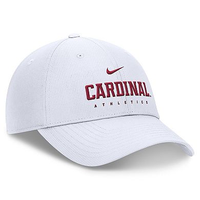 Men's Nike White Stanford Cardinal 2024/25 On-Field Club Performance Adjustable Hat
