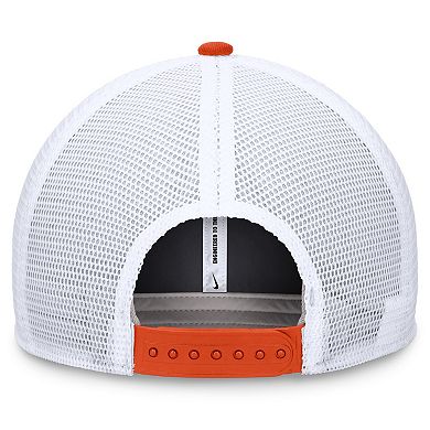 Men's Nike Orange/White Clemson Tigers Legacy Rise Mascot Trucker Adjustable Hat