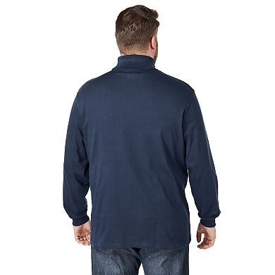 KingSize Men's Big & Tall Turtleneck Long-Sleeve Tee