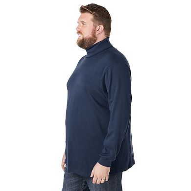 KingSize Men's Big & Tall Turtleneck Long-Sleeve Tee