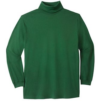 Kingsize Men's Big & Tall Turtleneck Long-sleeve Tee