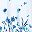White Blue Garden