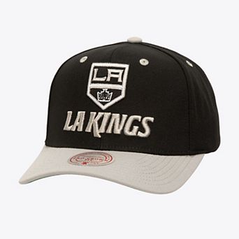Men's Mitchell & Ness Black Los Angeles Kings All In 2.0 Pro Crown Adjustable Hat