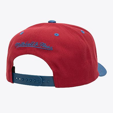 Men's Mitchell & Ness Black Colorado Avalanche All In 2.0 Pro Crown Adjustable Hat