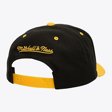 Men's Mitchell & Ness Black Boston Bruins All In 2.0 Pro Crown Adjustable Hat