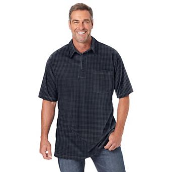 KingSize Men's Big & Tall Lightweight Jersey Polo