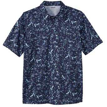 Kingsize Men's Big & Tall Lightweight Jersey Polo