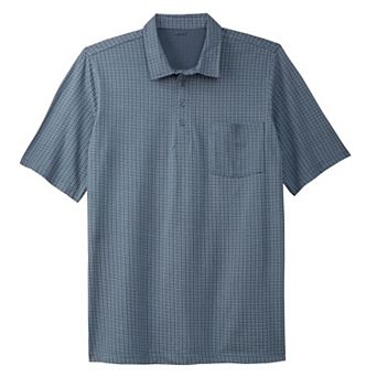 KingSize Men's Big & Tall Lightweight Jersey Polo